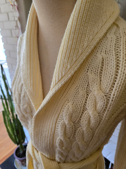 Vintage Long Sleeve Cardigan Sweater by Currants
