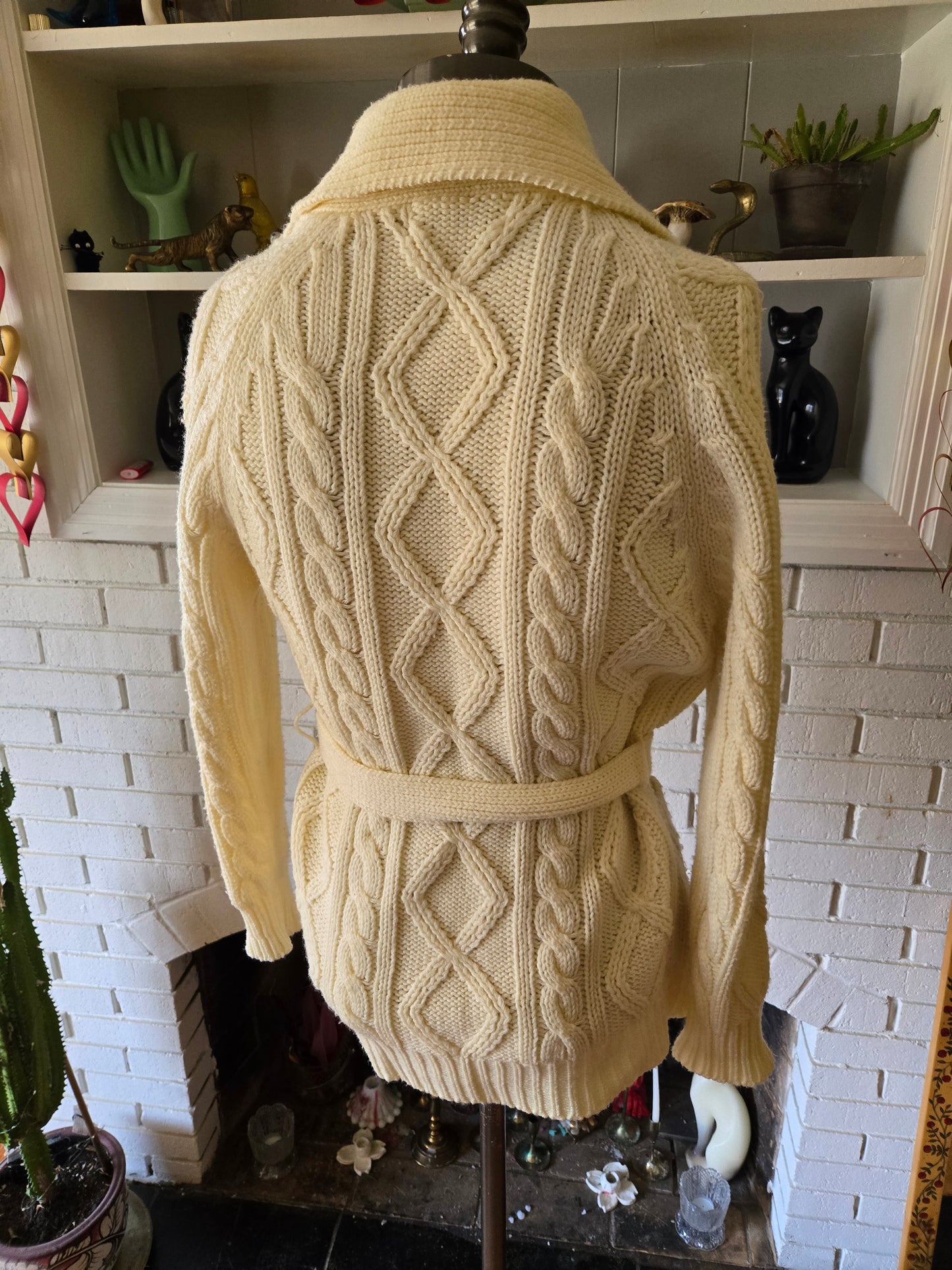 Vintage Long Sleeve Cardigan Sweater by Currants