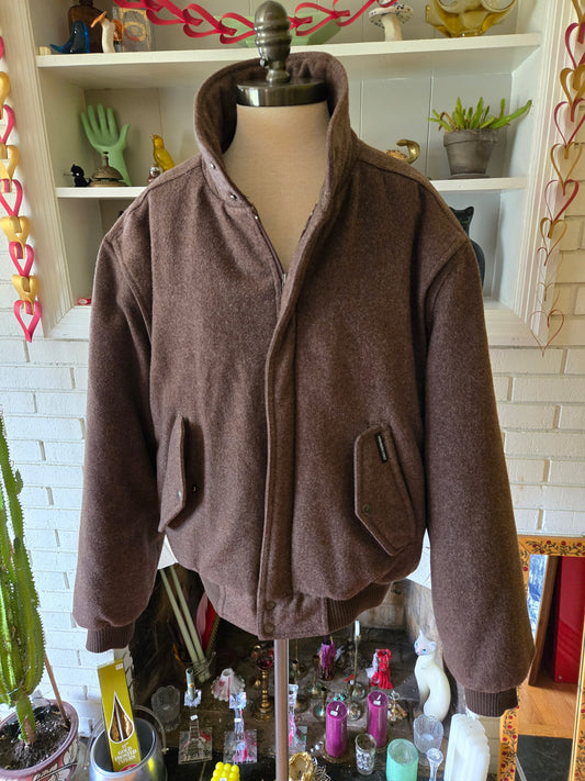Vintage Wool Coat by Members Only