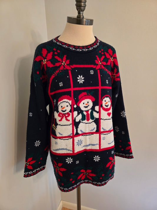 Vintage Long Sleeve Holiday Sweater by Nutcracker
