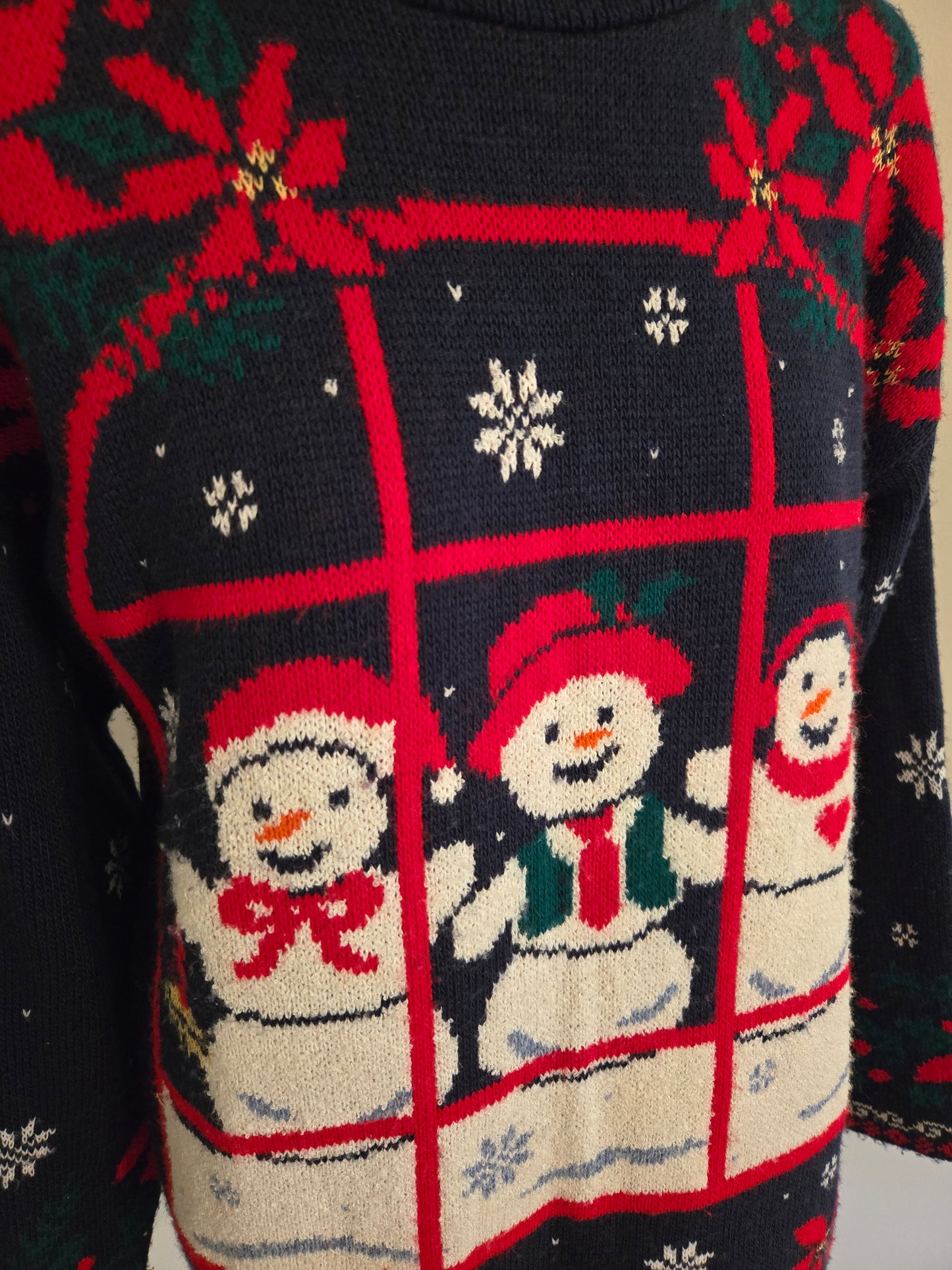 Vintage Long Sleeve Holiday Sweater by Nutcracker