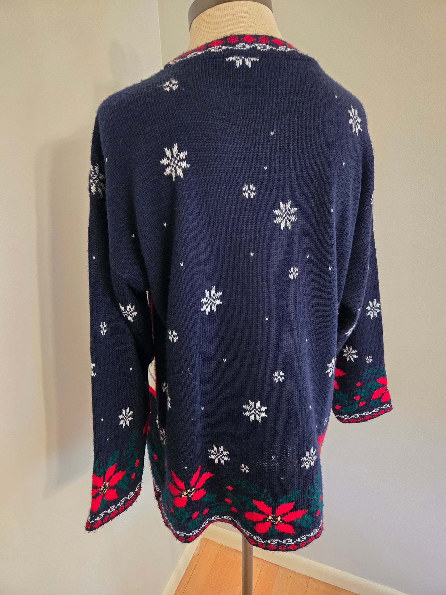 Vintage Long Sleeve Holiday Sweater by Nutcracker