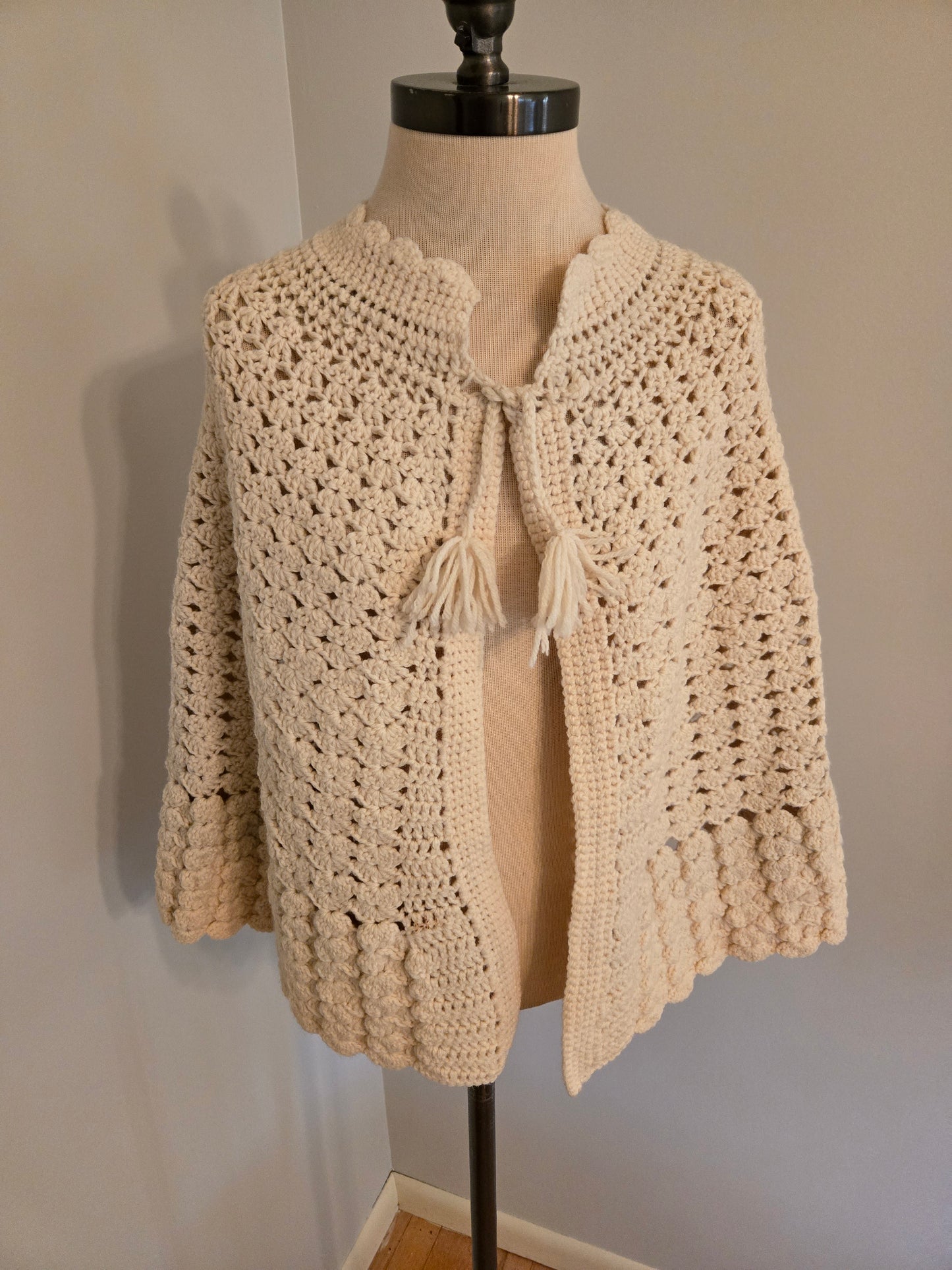 Vintage Shawl Sweater