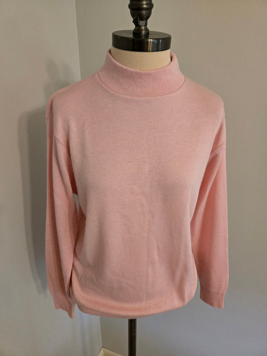 Vintage Long Sleeve Pink Sweater by Kenneth Too
