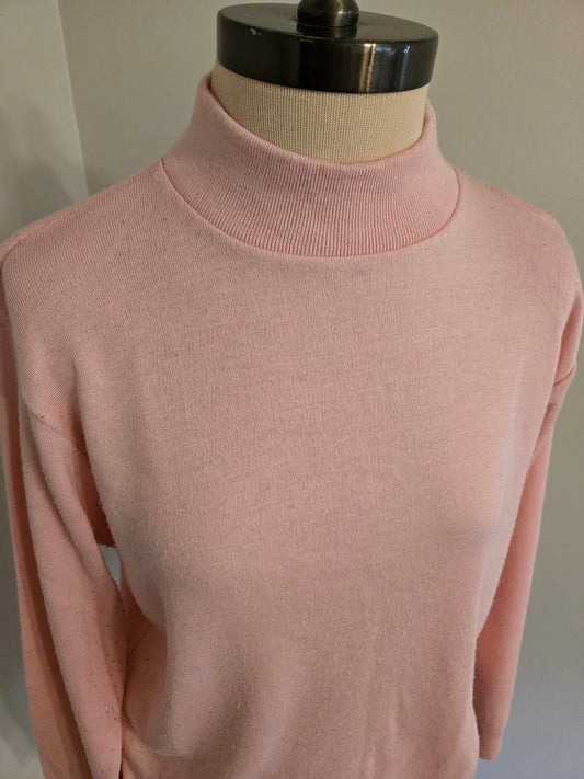 Vintage Long Sleeve Pink Sweater by Kenneth Too