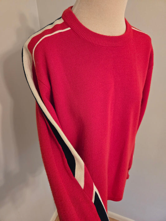 Vintage Long Sleeve Wool Blend Sweater by Meister
