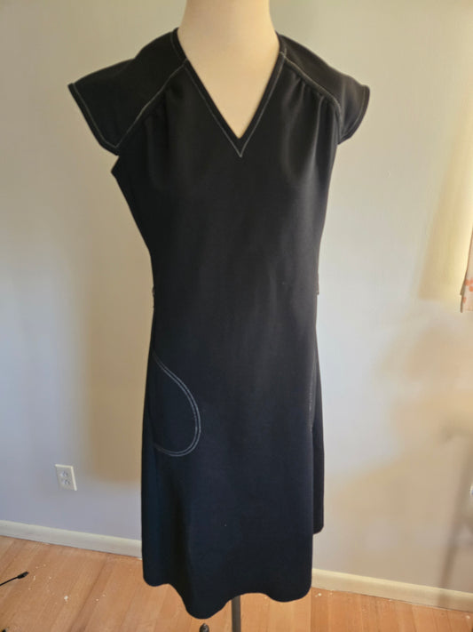 Vintage Sleeveless Black Dress by Bleeker Street