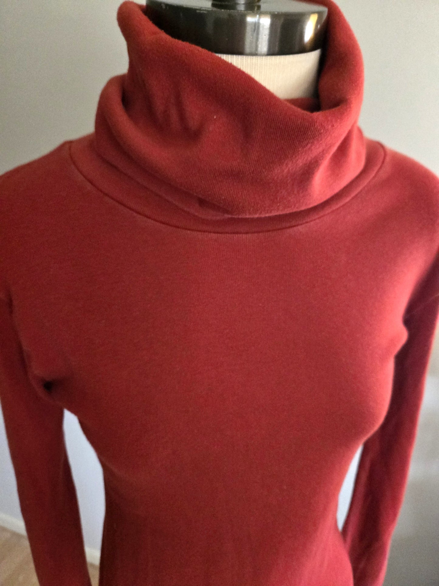 Vintage Long Sleeve Turtle Neck Blouse by Xtrovert