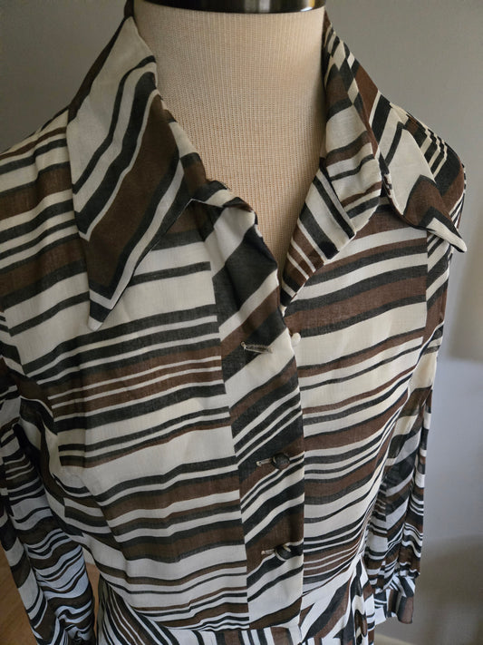 Vintage Long Sleeve Dress by Jan Sue of California