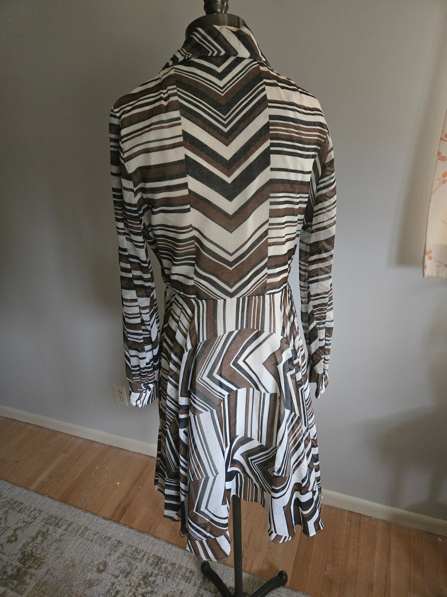 Vintage Long Sleeve Dress by Jan Sue of California