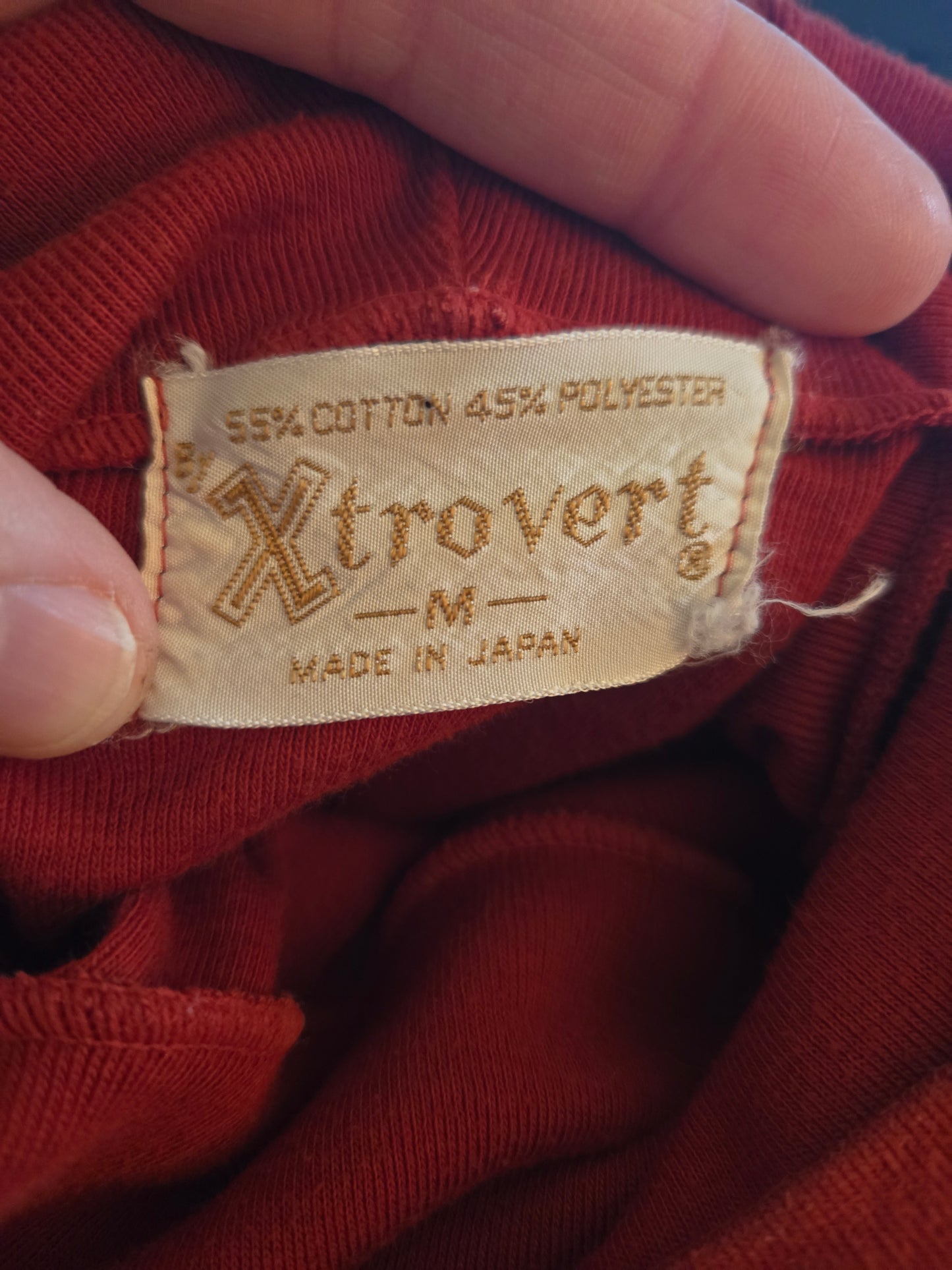 Vintage Long Sleeve Turtle Neck Blouse by Xtrovert