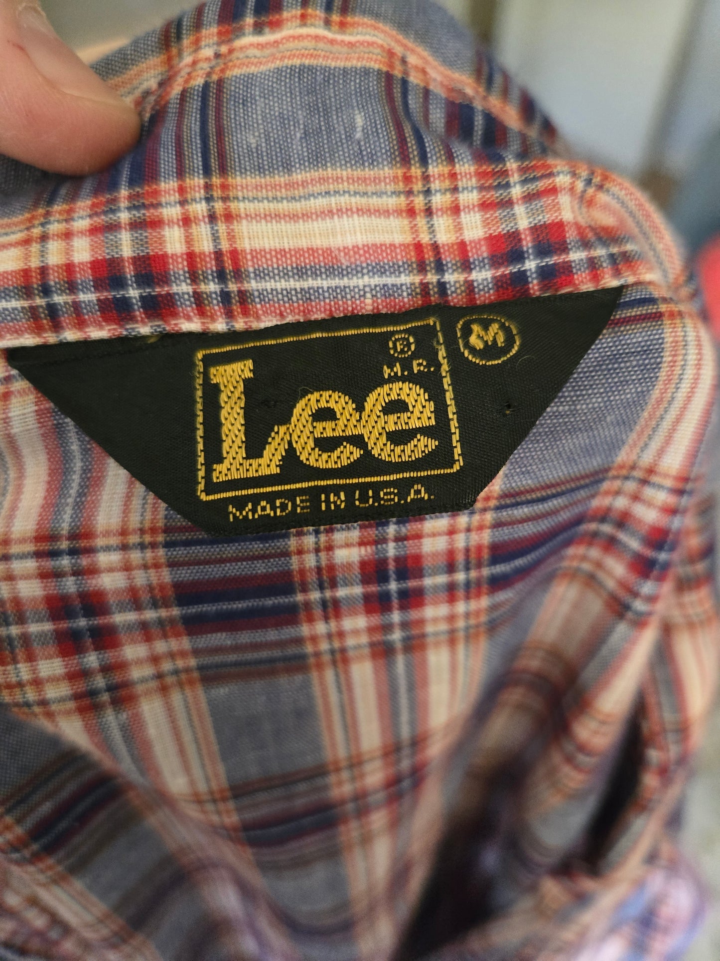 Vintage Long Sleeve Button Down Western Shap Shirt by Lee