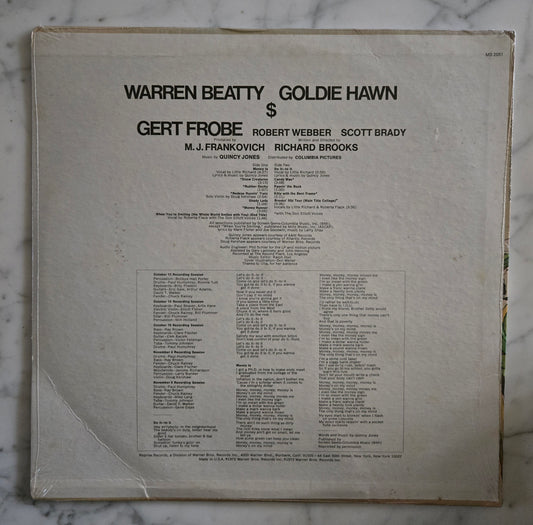 Quincy Jones $ Soundtrack Vinyl Record UNOPENED!