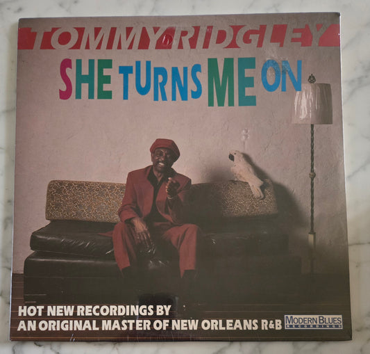 Tommy Ridgley She Turns Me On Vinyl Record UNOPENED!
