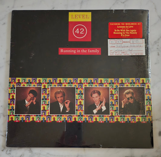 Level 42 Running In The Family Vinyl Record UNOPENED!