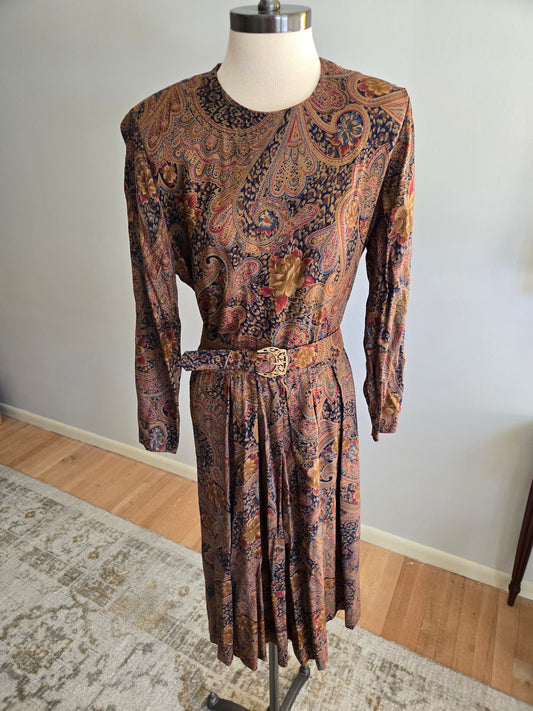 Vintage Long Sleeve Dress by Hal Hardin