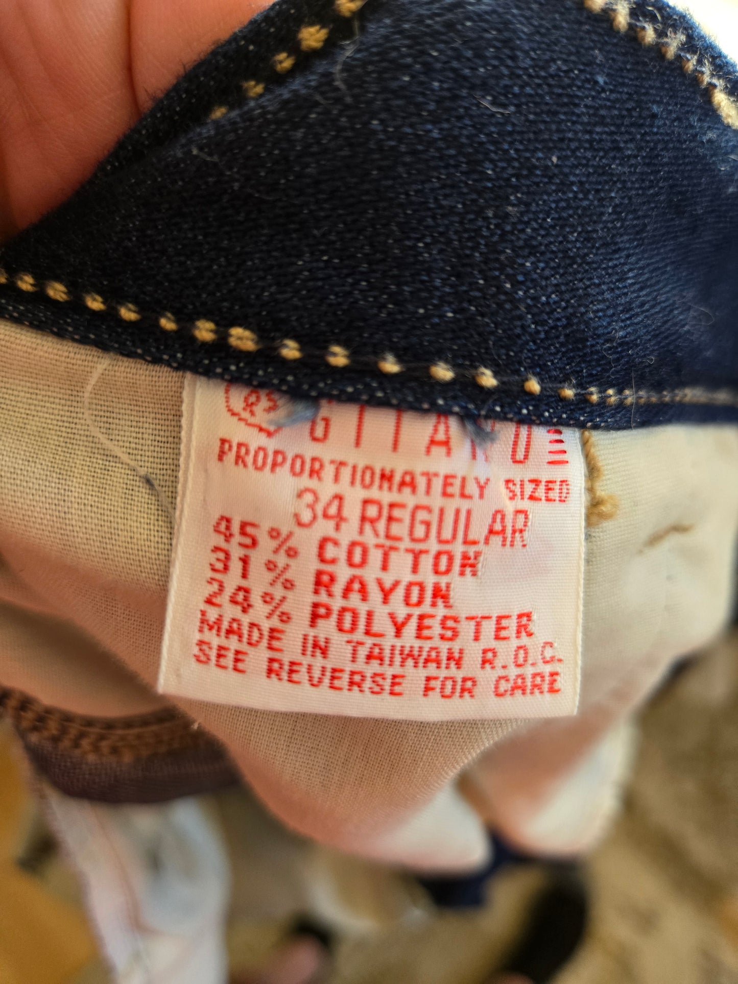 Vintage Denim Jeans by Gitano