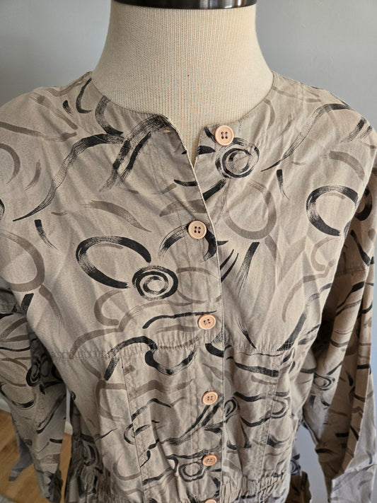 Vintage Short Sleeve Jumpsuit by Diane Von Furstenberg