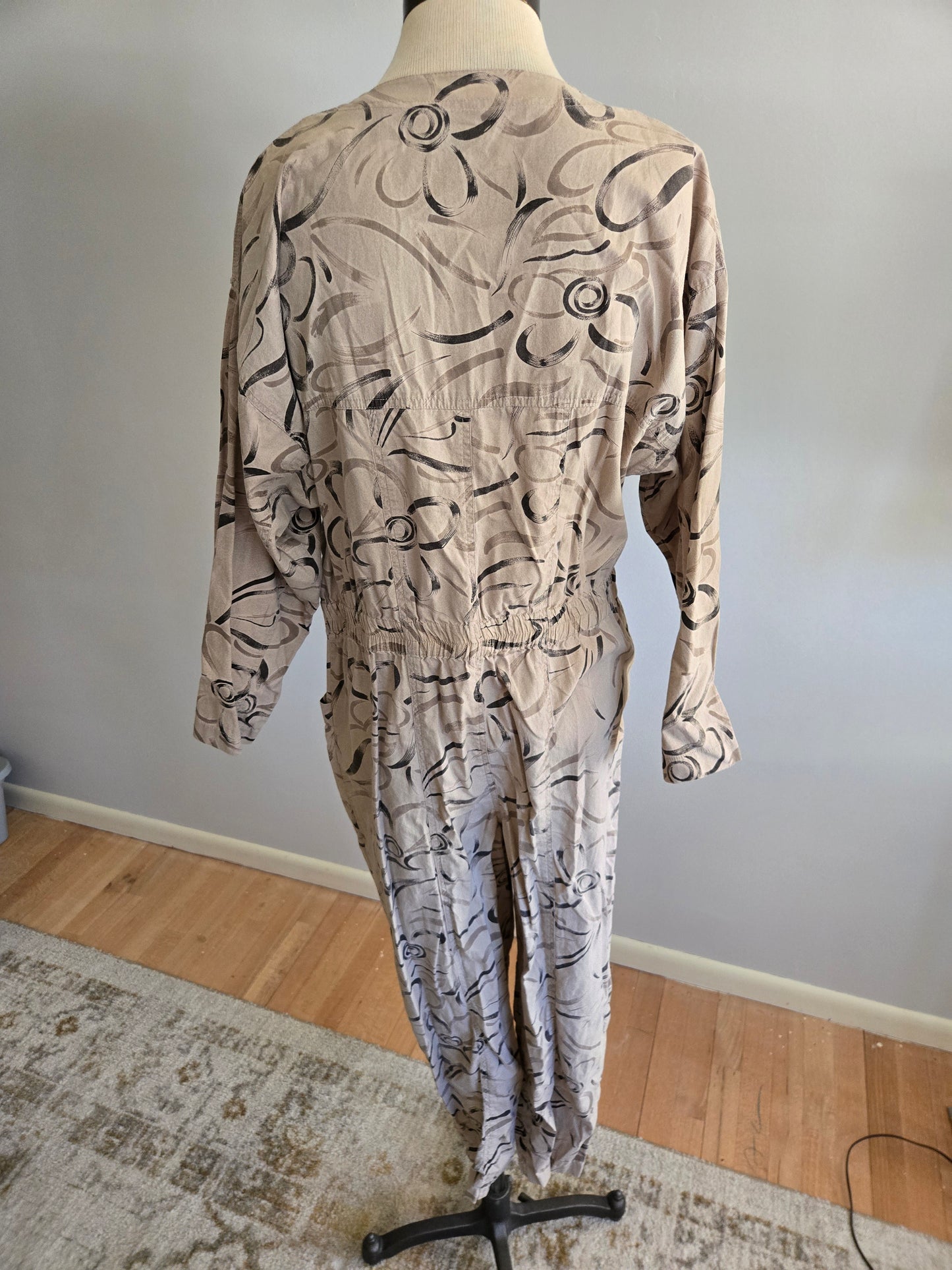 Vintage Short Sleeve Jumpsuit by Diane Von Furstenberg