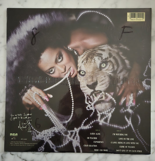 Diana Ross Eaten Alive Vinyl Record UNOPENED!