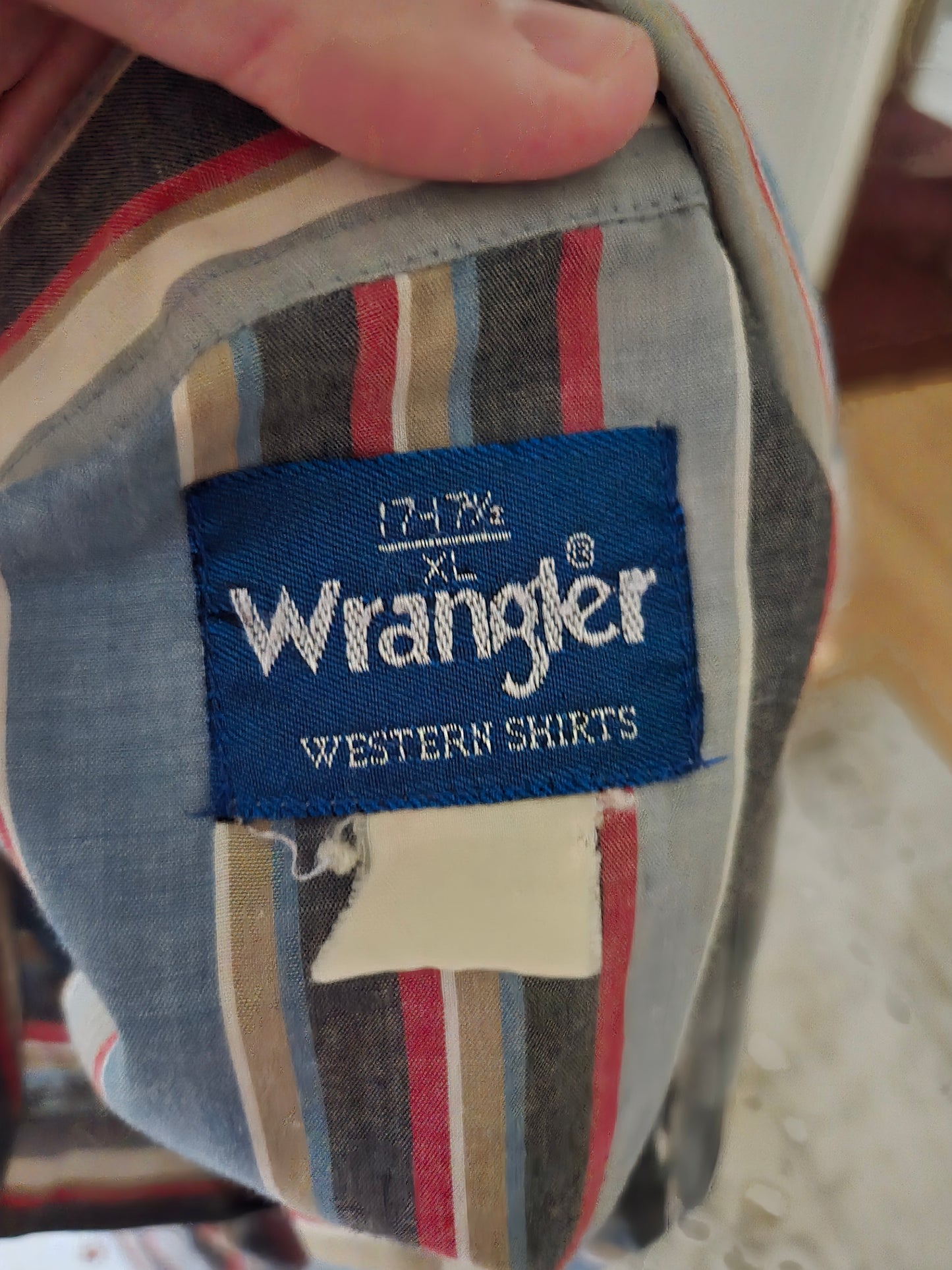 Vintage Short Sleeve Western Snap Shirt by Wrangler