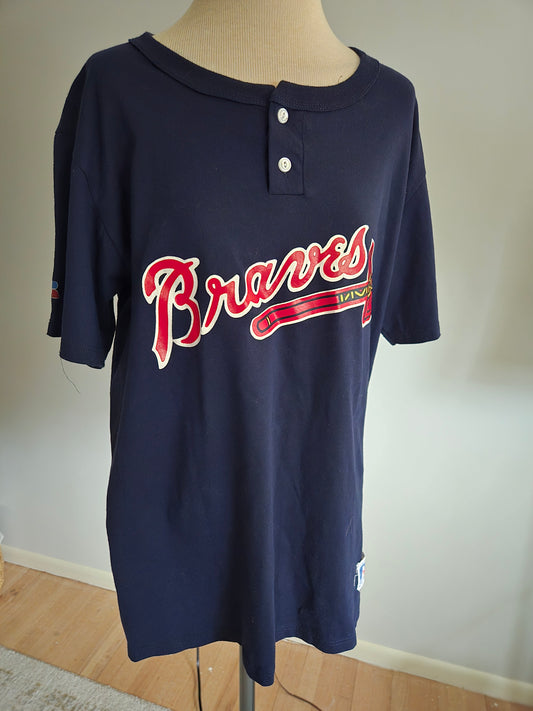 Vintage Atlanta Braves T Shirt by Russell Athletic