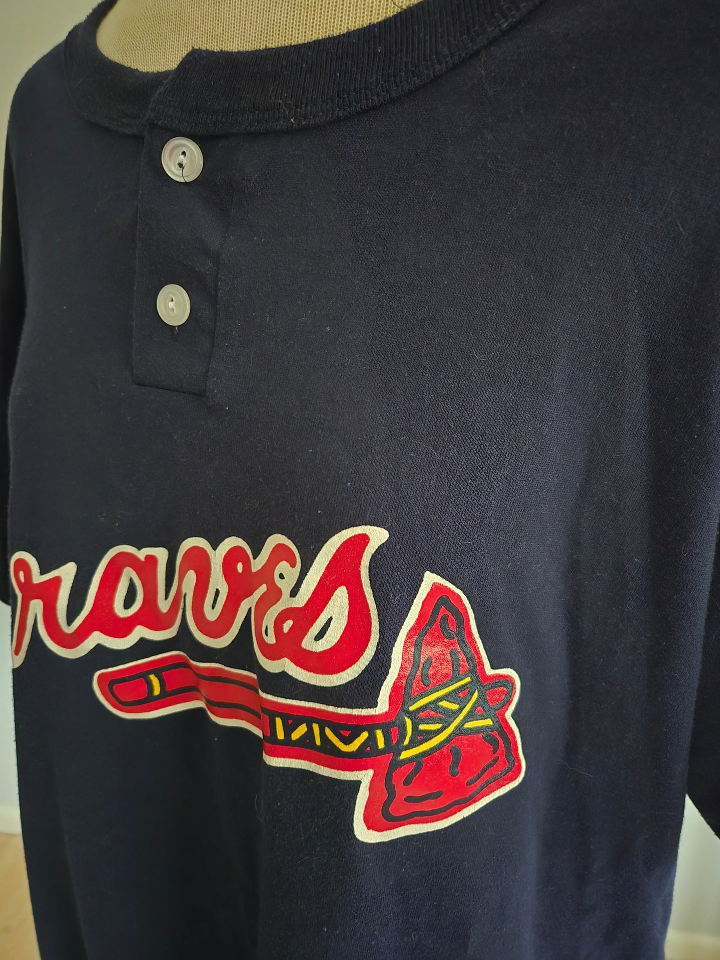 Vintage Atlanta Braves T Shirt by Russell Athletic