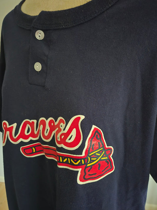 Vintage Atlanta Braves T Shirt by Russell Athletic