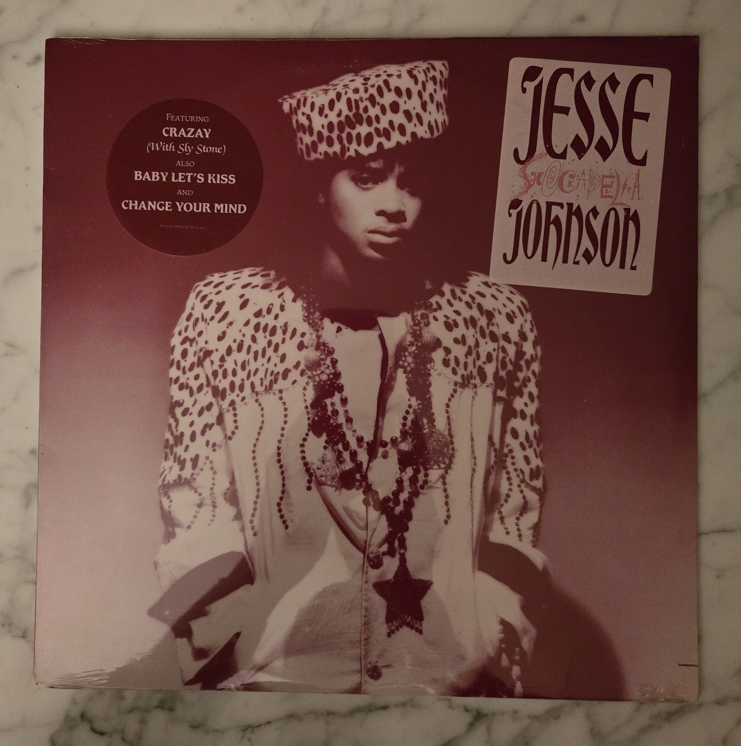Jesse Johnson "Shockadelica" Record UNOPENED!