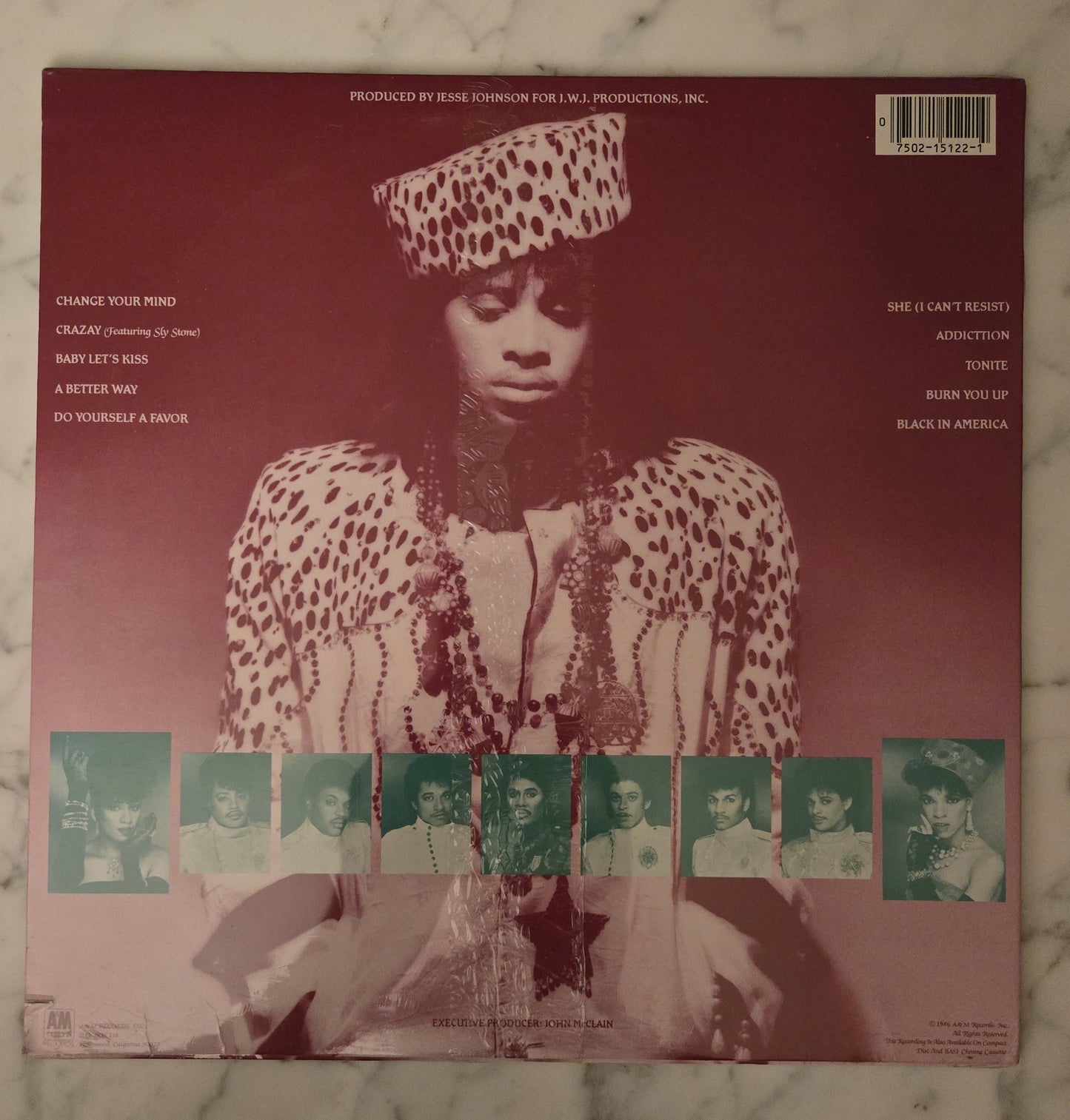 Jesse Johnson "Shockadelica" Record UNOPENED!