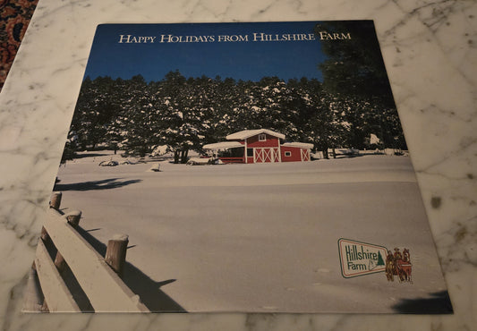 Happy Holidays From Hillshire Farm Vinyl Record UNOPENED!