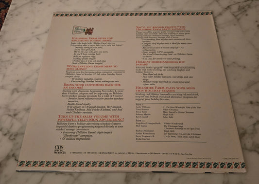 Happy Holidays From Hillshire Farm Vinyl Record UNOPENED!