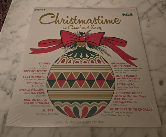Christmastime in Carol and Song Vinyl Record UNOPENED!