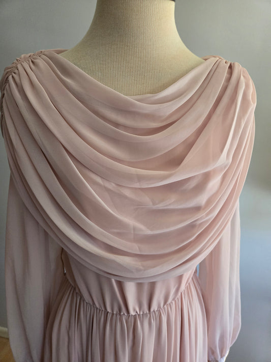 Vintage Long Sleeve Pink Dress by Ursula UNWORN!!!