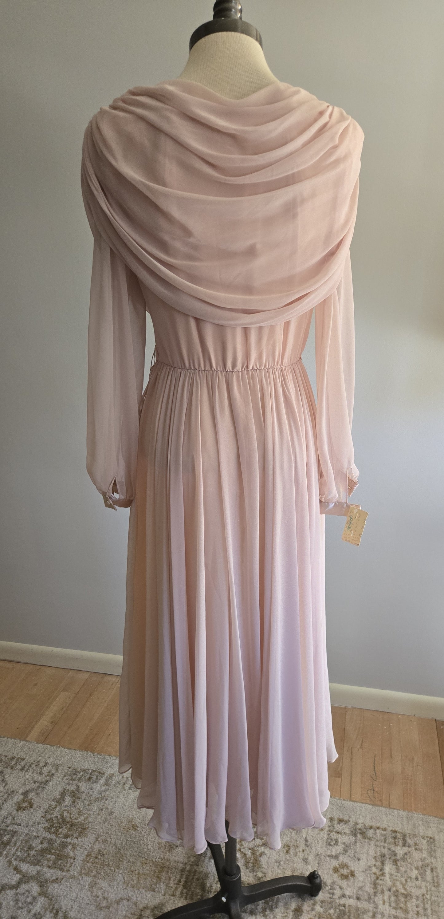 Vintage Long Sleeve Pink Dress by Ursula UNWORN!!!