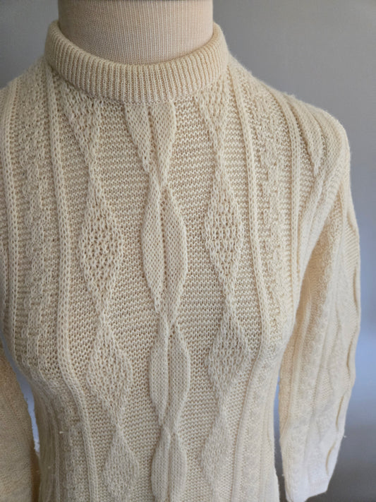 Vintage Long Sleeve Sweater Dress by Garland