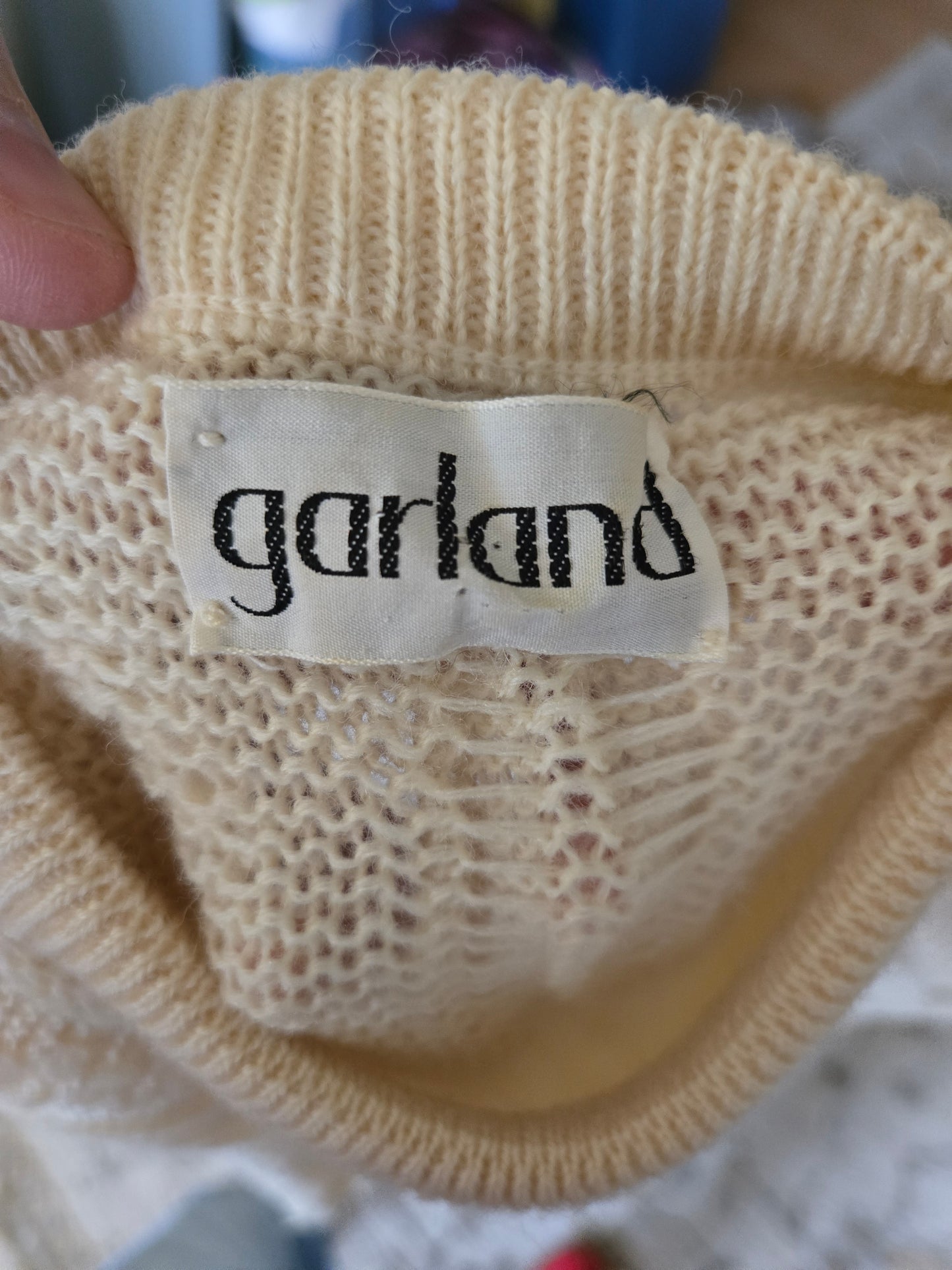 Vintage Long Sleeve Sweater Dress by Garland