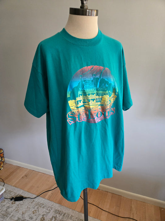 Vintage St. Louis T Shirt by Fruit of the Loom Best