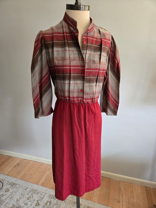 Vintage Short Sleeve Dress by Allison Paige