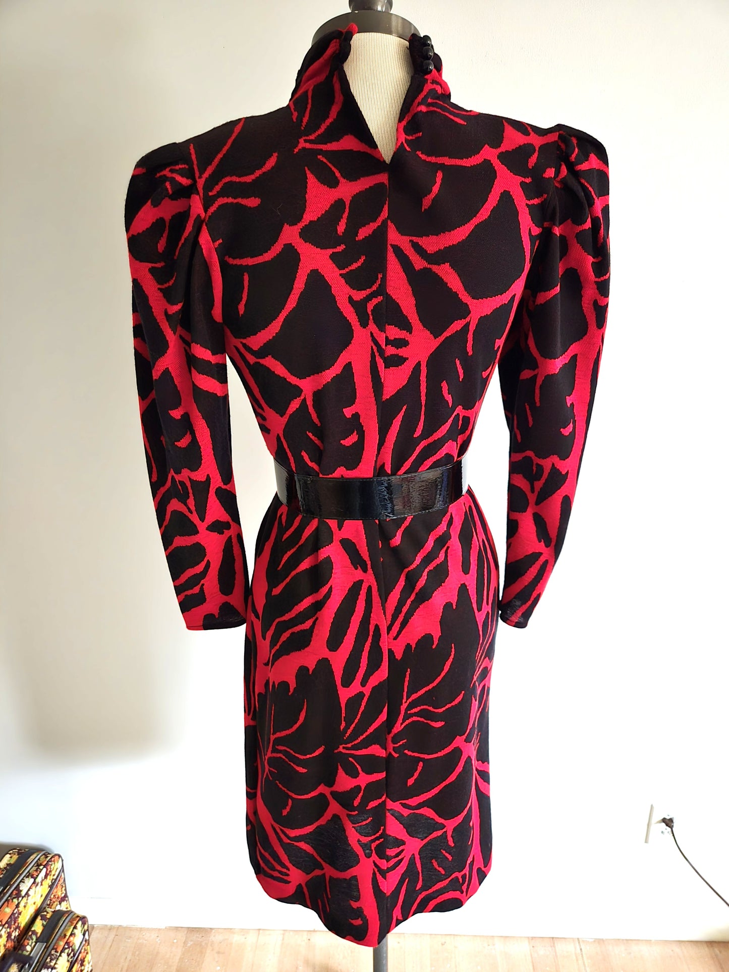 Vintage Long Sleeve Knit Dress