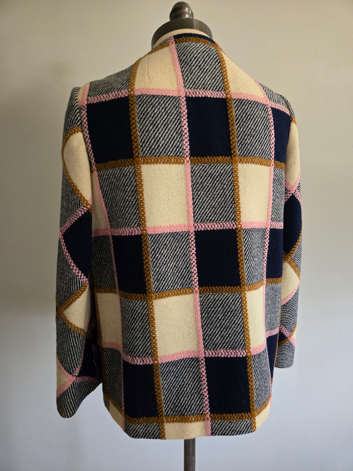 Vintage Plaid Coat