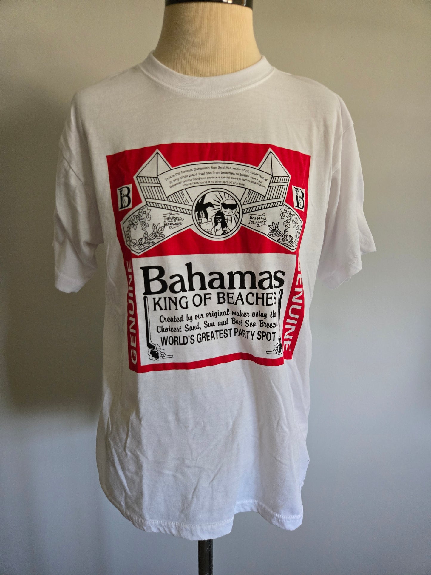 Vintage Bahamas T Shirt by Dorsett Sportswear