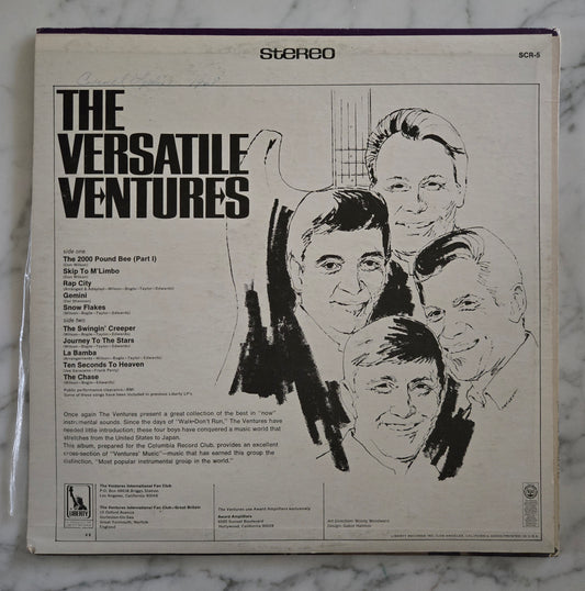 The Versatile Ventures Vinyl Record UNOPENED!