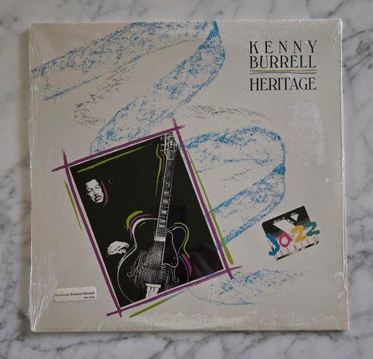 Kenny Burrell Heritage Vinyl Record UNOPENED!