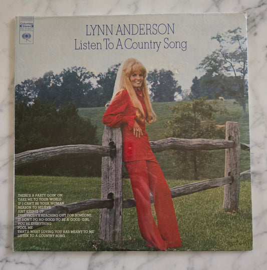 Lynn Anderson Listen To A Country Song Vinyl Record UNOPENED!