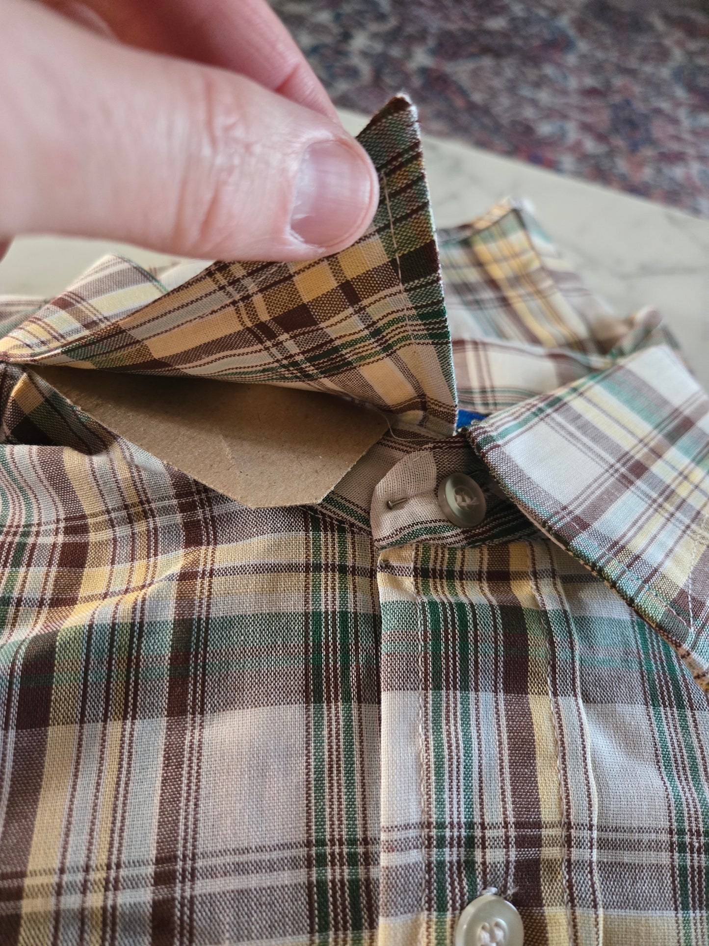 Vintage Button Down Long Sleeve Shirt by JC Penney UNWORN!