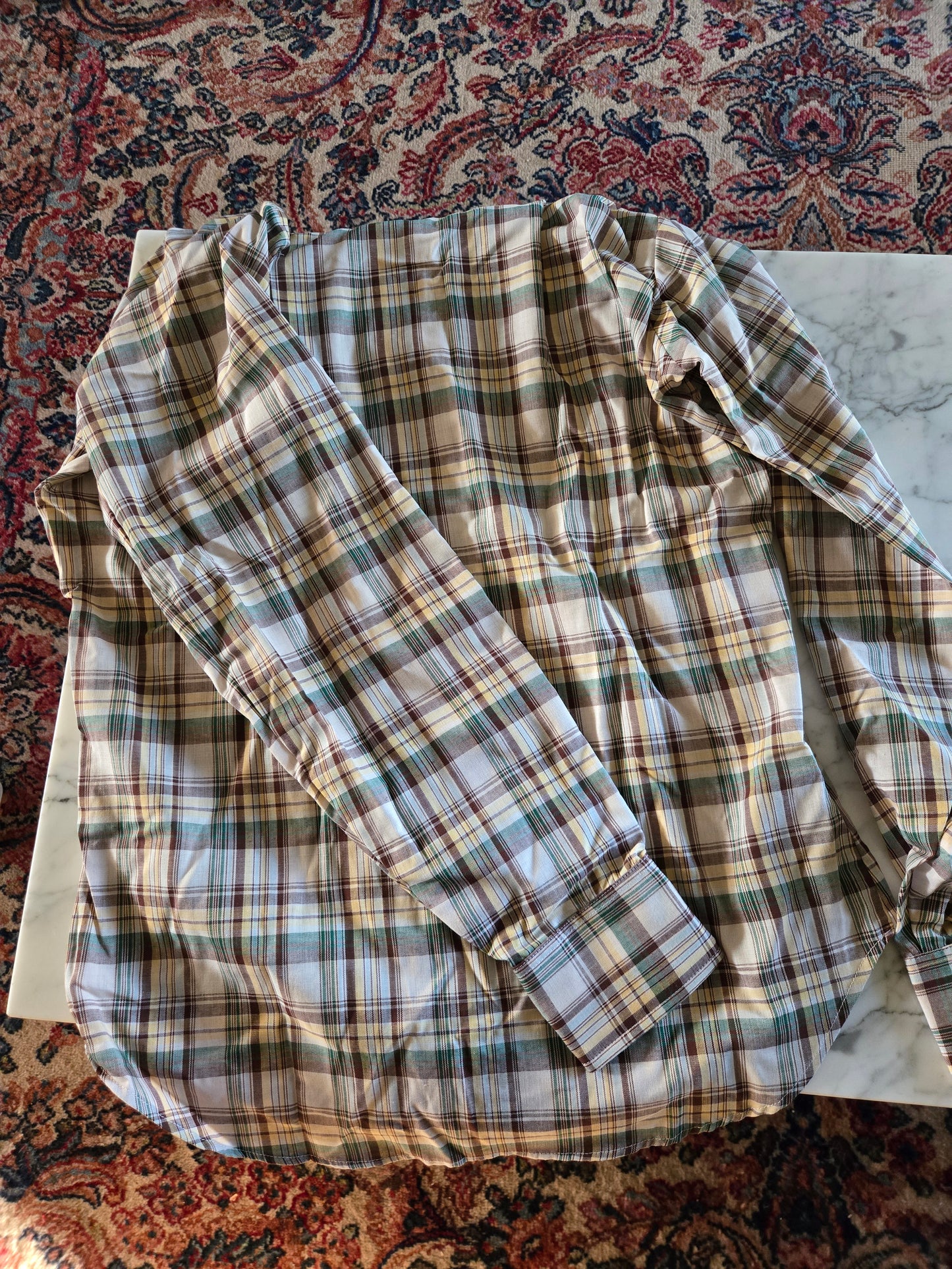 Vintage Button Down Long Sleeve Shirt by JC Penney UNWORN!
