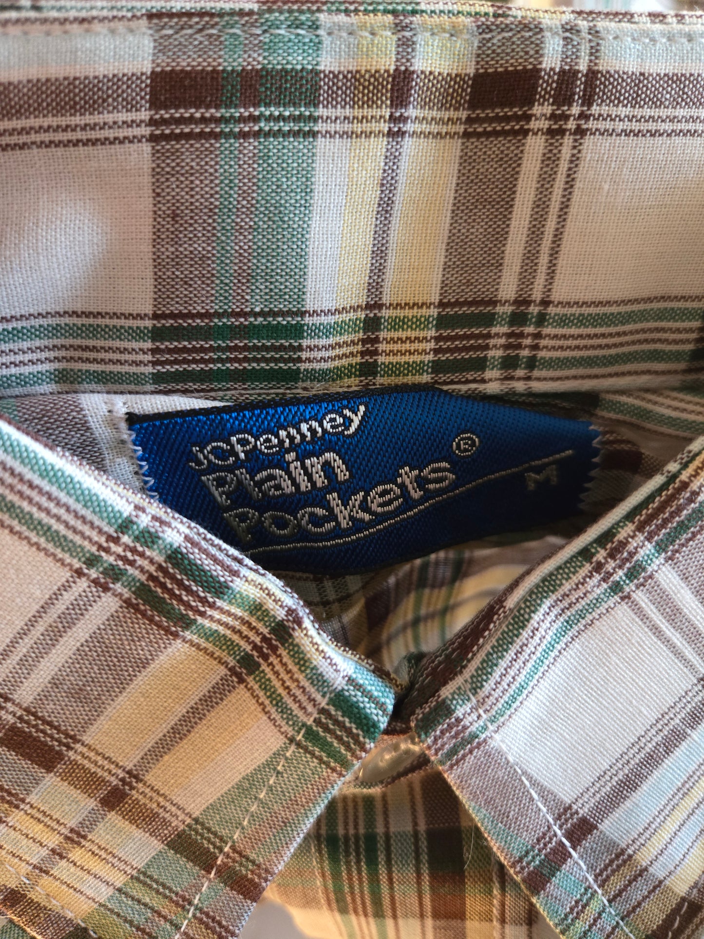Vintage Button Down Long Sleeve Shirt by JC Penney UNWORN!