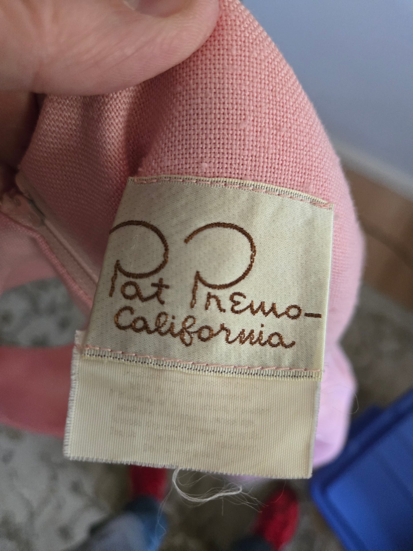 Vintage Sleeveless Pink Dress by Pat Premo California