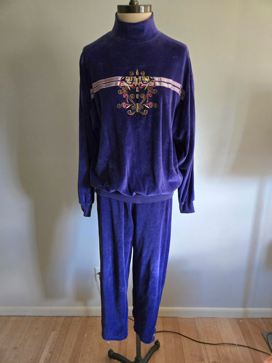 Vintage Long Sleeve Three Piece Track Suit from Stephanie by Suzelle